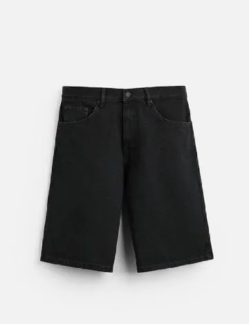 Pantaloni scurti Zara, negru