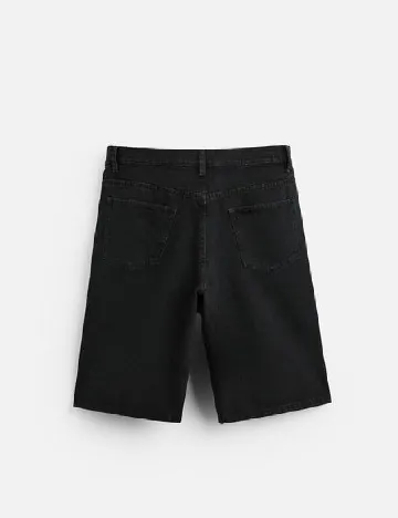 Pantaloni scurti Zara, negru