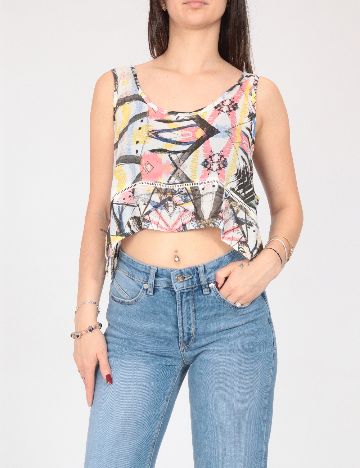 Top Zara, mix culori