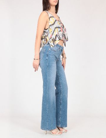 Top Zara, mix culori