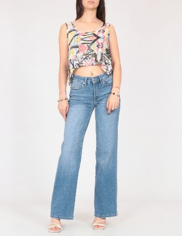 Top Zara, mix culori