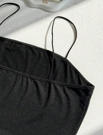 Top SHEIN CURVE, negru