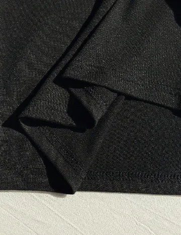 Top SHEIN CURVE, negru