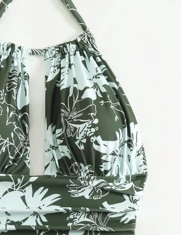 Costum de baie SHEIN, verde