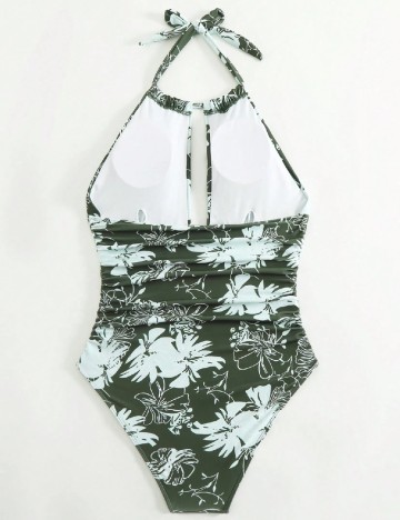 Costum de baie SHEIN, verde