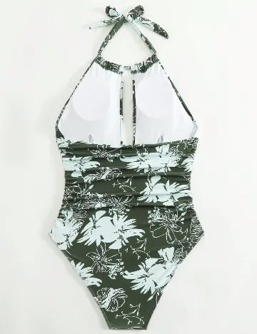 Costum de baie SHEIN, verde