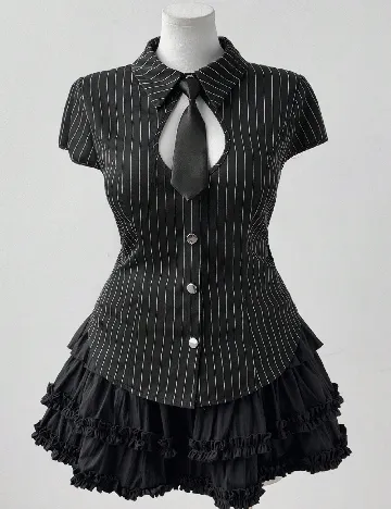 Camasa SHEIN CURVE, negru