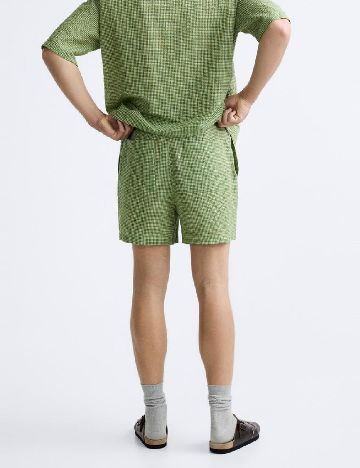 Pantaloni scurti Zara, verde