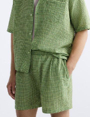 Pantaloni scurti Zara, verde