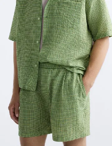 Pantaloni scurti Zara, verde