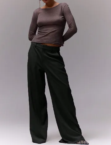 Pantaloni Musera, negru