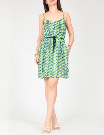 Rochie scurta Zara, mix culori