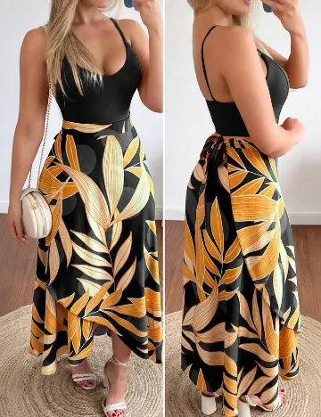 Rochie lunga SHEIN, mix culori