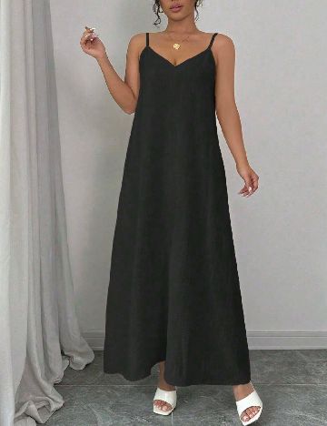 Rochie lunga SHEIN, negru