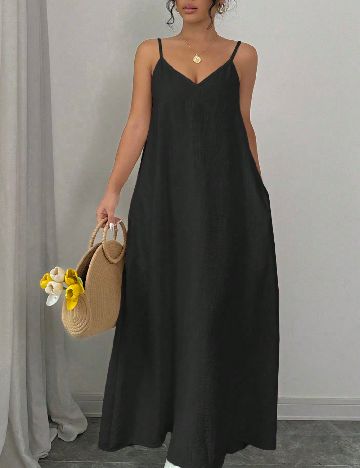 Rochie lunga SHEIN, negru