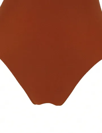 Costum de baie SHEIN, maro