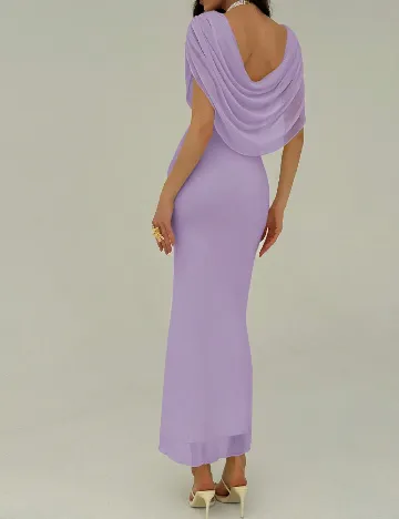Rochie lunga SHEIN, mov