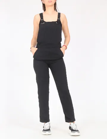 Salopeta Bershka, negru
