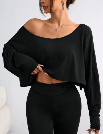 Bluza SHEIN, negru