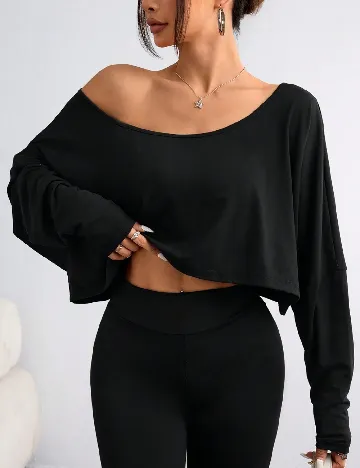 Bluza SHEIN, negru