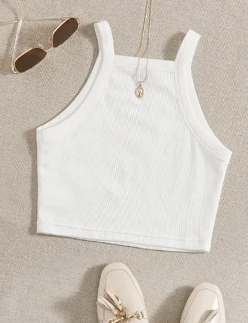 Top SHEIN, alb