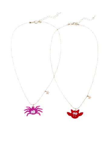 Set Coliere 2 bucati Mango Kids, auriu