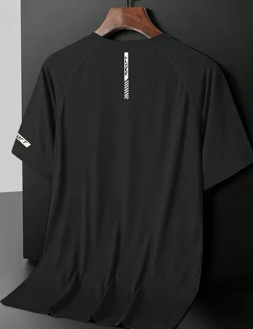 Tricou SHEIN Plus Size Men, negru