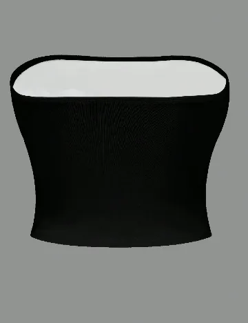 Top SHEIN CURVE, negru