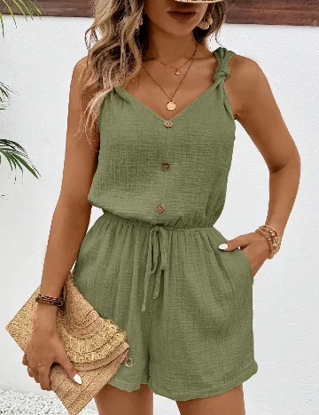 Salopeta SHEIN, verde