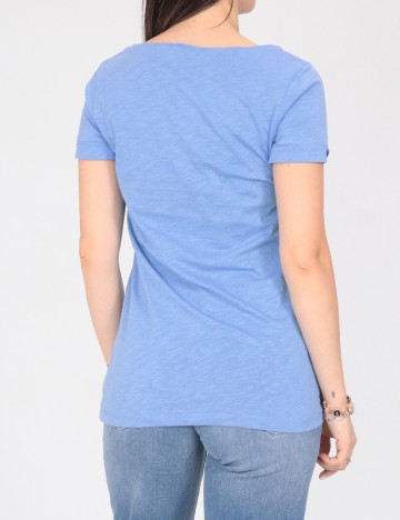 Tricou Pull&Bear, albastru