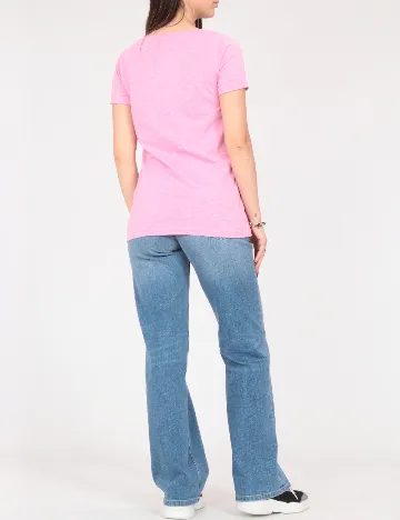 Tricou Pull&Bear, roz