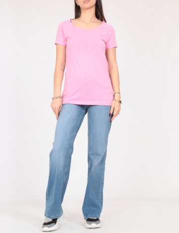 Tricou Pull&Bear, roz