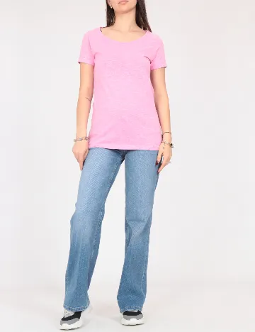 Tricou Pull&Bear, roz