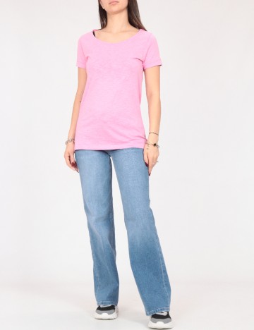 Tricou Pull&Bear, roz