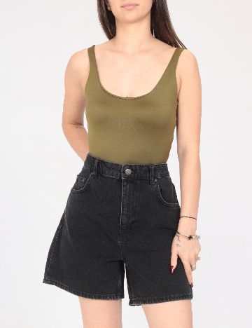 Pantaloni scurti Zara, negru