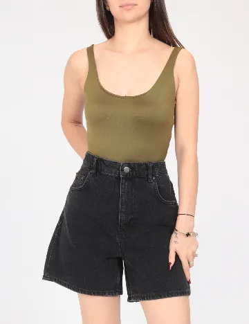 Pantaloni scurti Zara, negru