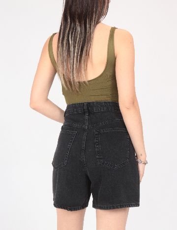 Pantaloni scurti Zara, negru