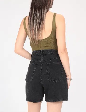 Pantaloni scurti Zara, negru