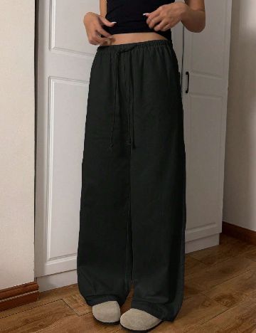 Pantaloni SHEIN, negru