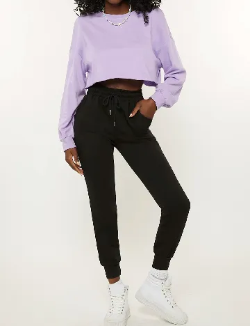 Pantaloni SHEIN, negru