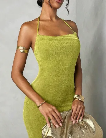 Rochie lunga SHEIN, verde