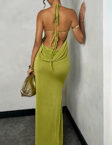 Rochie lunga SHEIN, verde