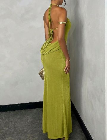 Rochie lunga SHEIN, verde