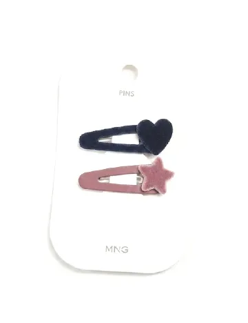 Set clame de par 2 bucati Mango Kids, mix culori