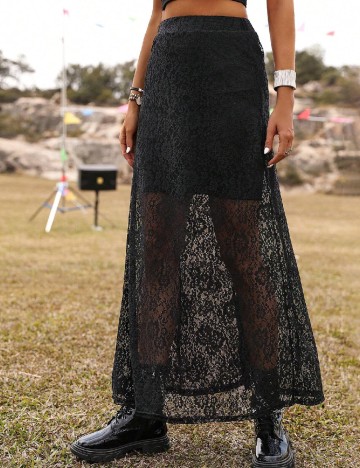 Fusta SHEIN, negru