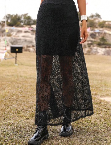 Fusta SHEIN, negru