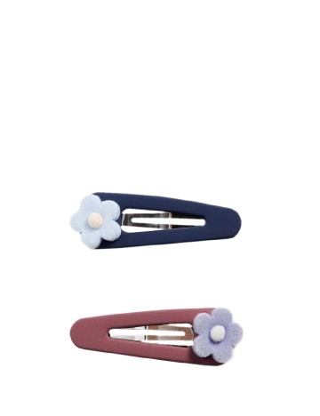 Set clame de par 2 bucati Mango Kids, mix culori
