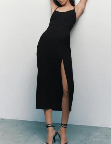 Rochie medie Zara, negru
