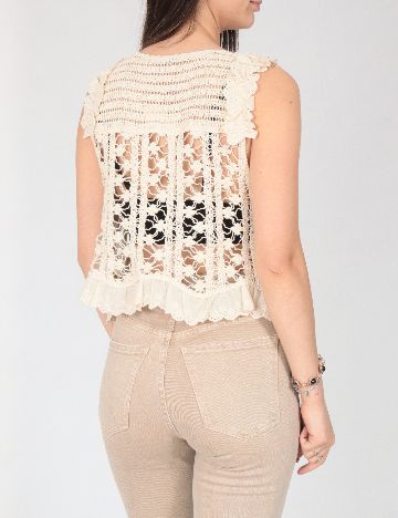 Bluza Zara, crem