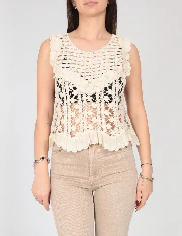 Bluza Zara, crem